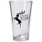 Game of Thrones Baratheon Sigil Pint Glass